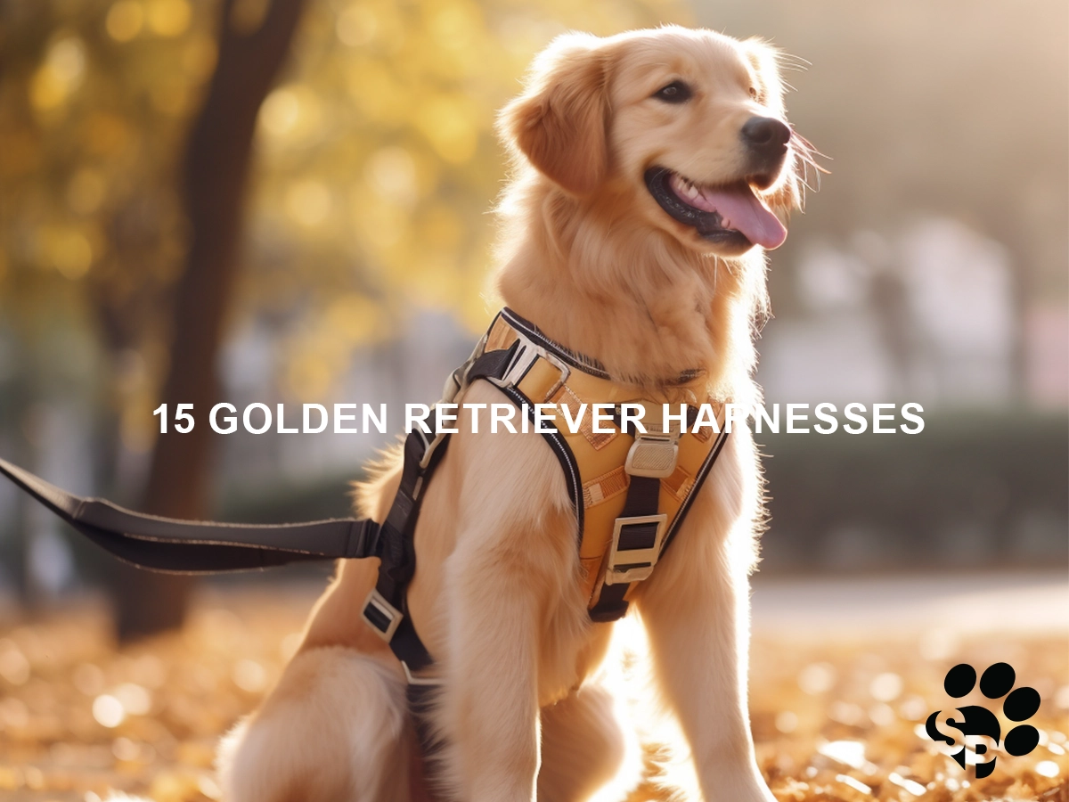 golden retriever harness
