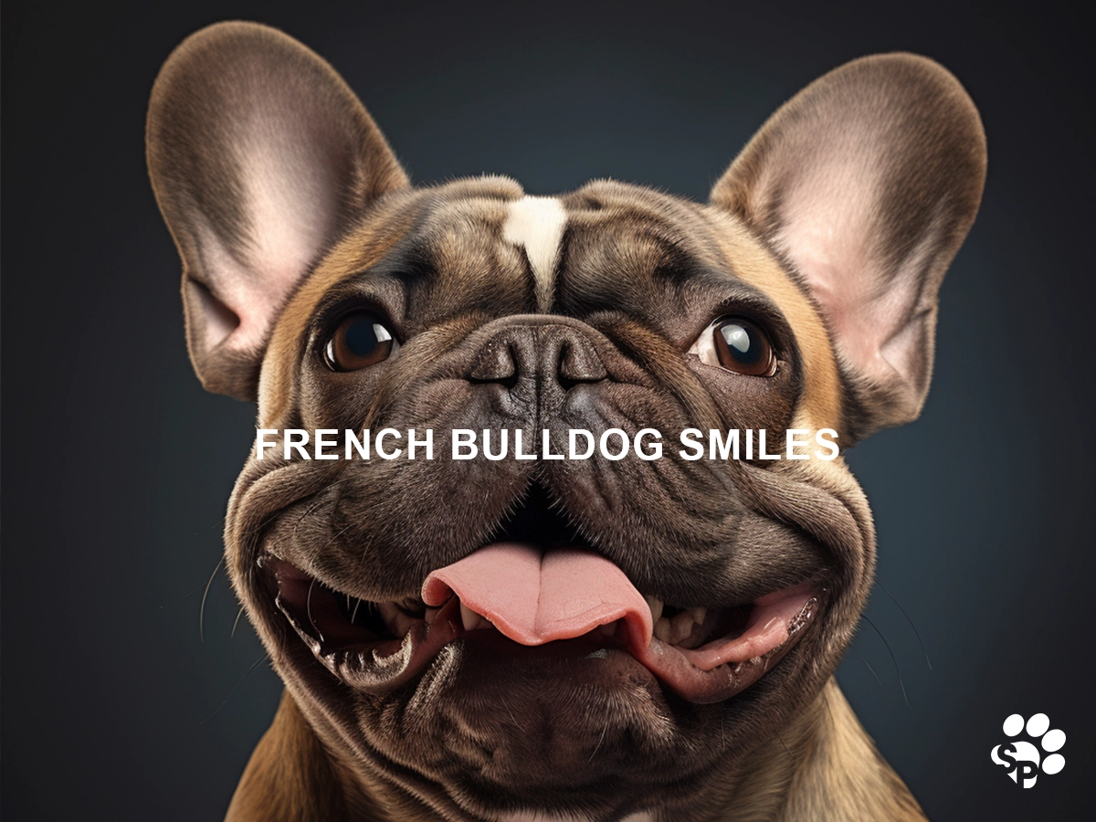 french bulldog smiles