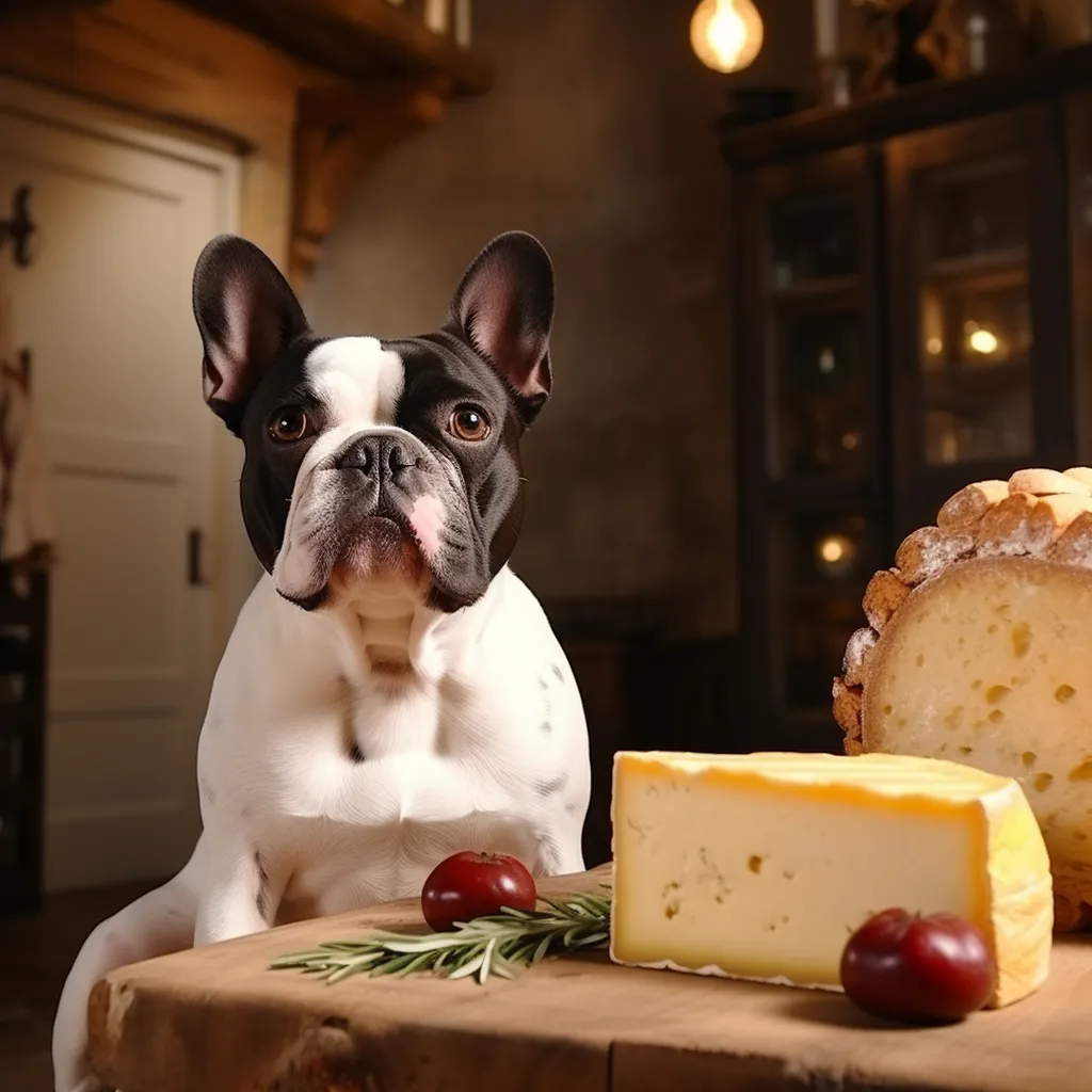 can french bulldogs eat cheese