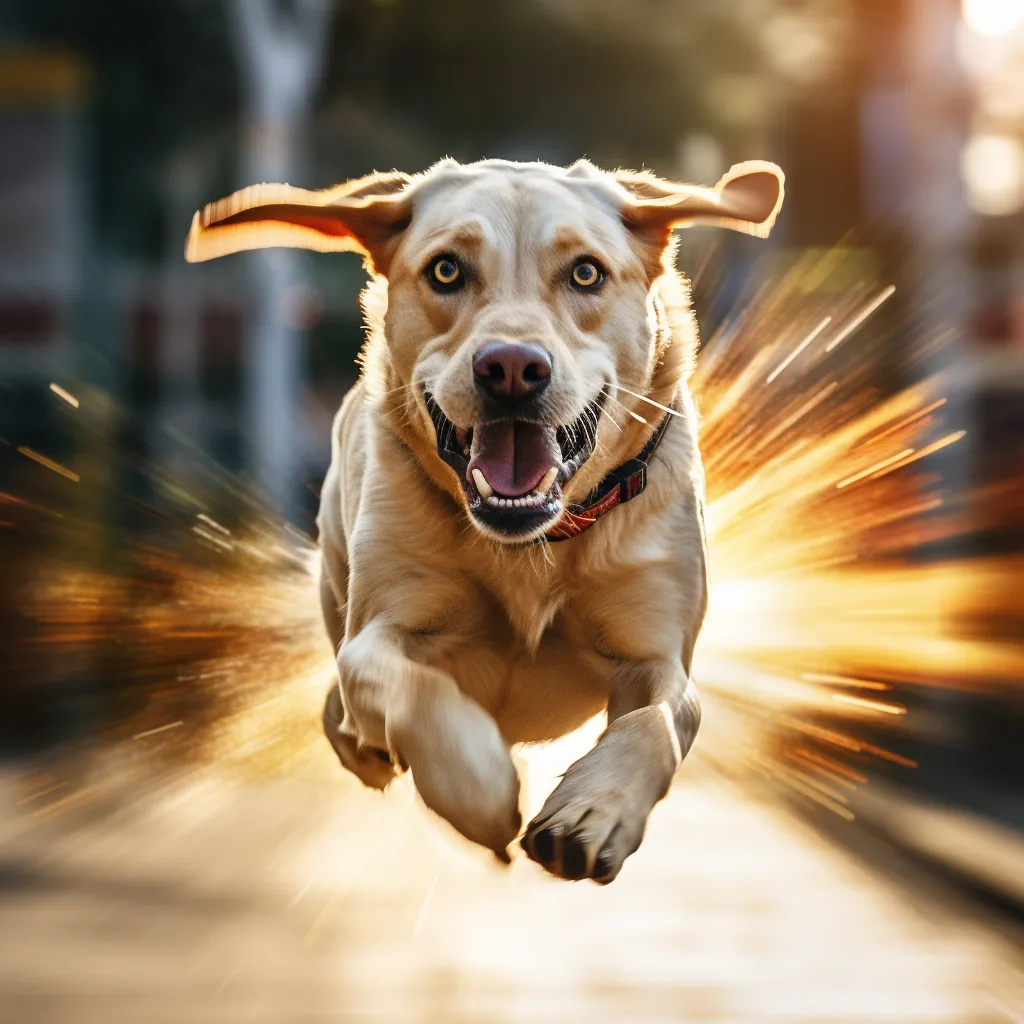 how fast can a labrador run