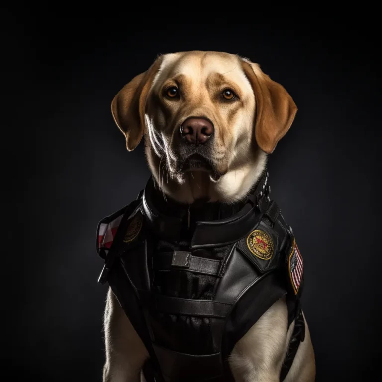 Labrador Retrievers In Law Enforcement: Labrador Police Dog