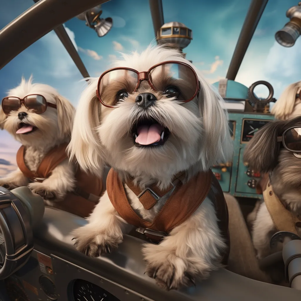 can shih tzus fly on planes