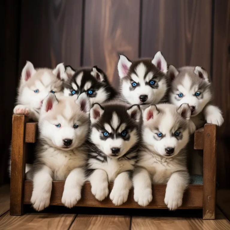 Litter Size Mysteries: How Many Puppies Can a Siberian Husky Have?