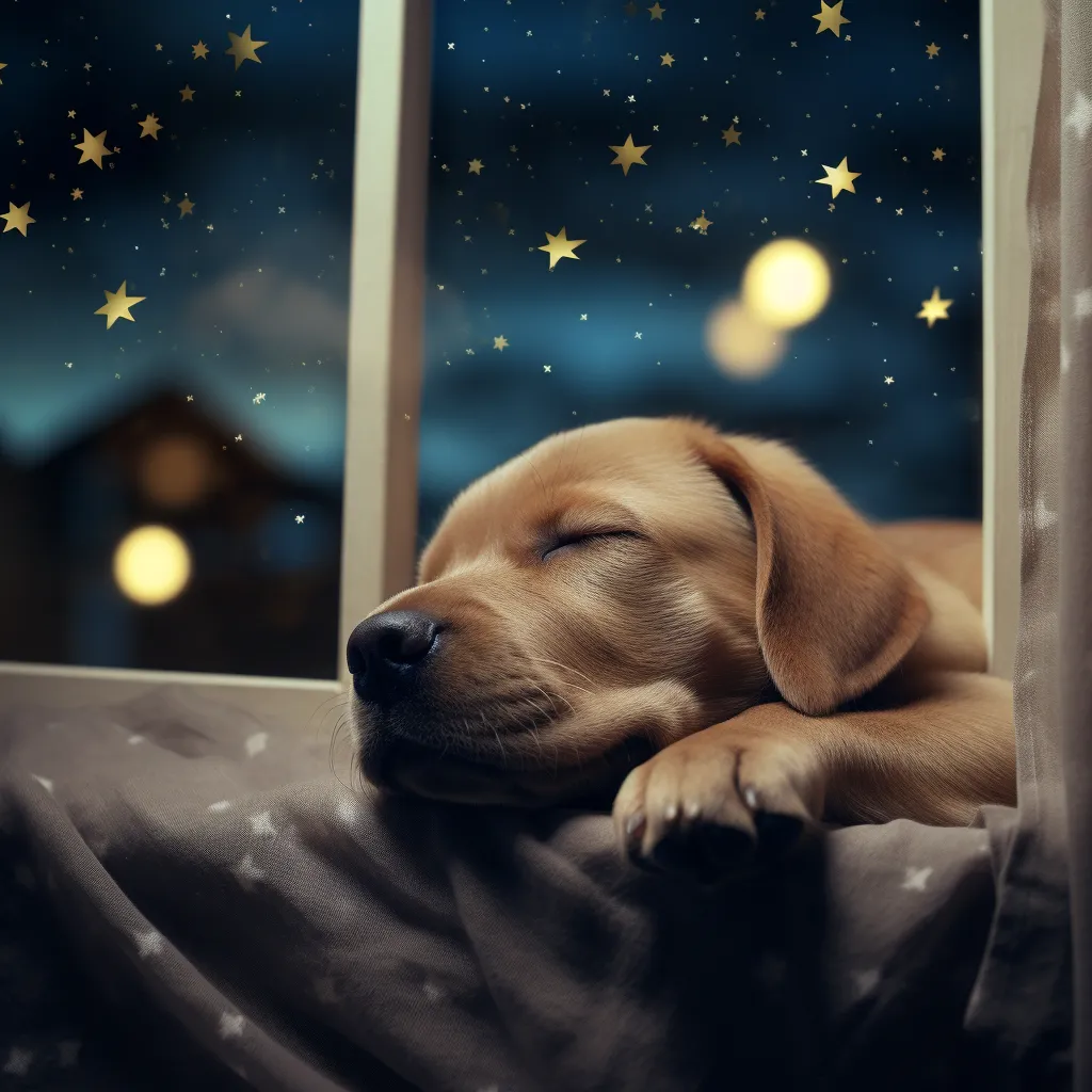 when do lab puppies sleep through the night